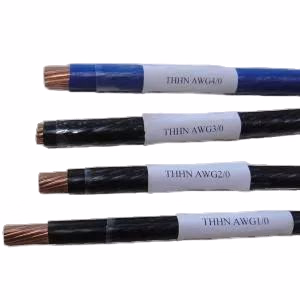 Thw-2/Thw 12AWG PVC 600V UL Housing Build Electric Power Cables and Wires