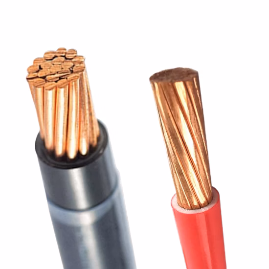 Thw-2/Thw 12AWG PVC 600V UL Housing Build Electric Power Cables and Wires