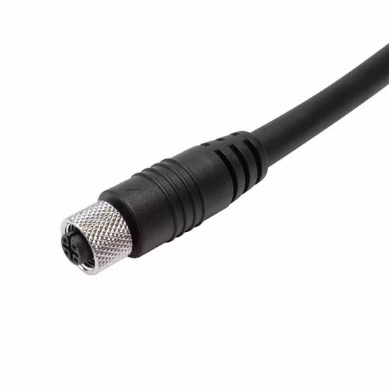 メーカー工場出荷時の価格 OEM M12 D コード 4 ピン コネクタ メス ネットワーク ケーブル産業用カメラ オートメーション制御用カスタマイズされた柔軟なケーブル