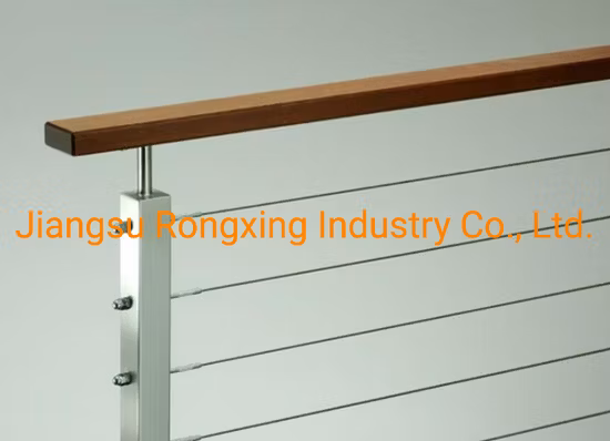 海洋グレード AISI304 316 ステンレス鋼ケーブル 6*36 Iwrc 7mm